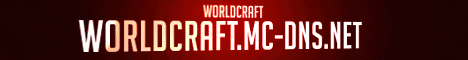 WorldCraft Minecraft server banner