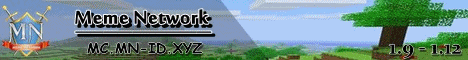 Meme Network Minecraft server banner
