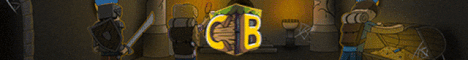 CraftBlock! Towny, SkyBlock, Vanilla &am Minecraft server banner
